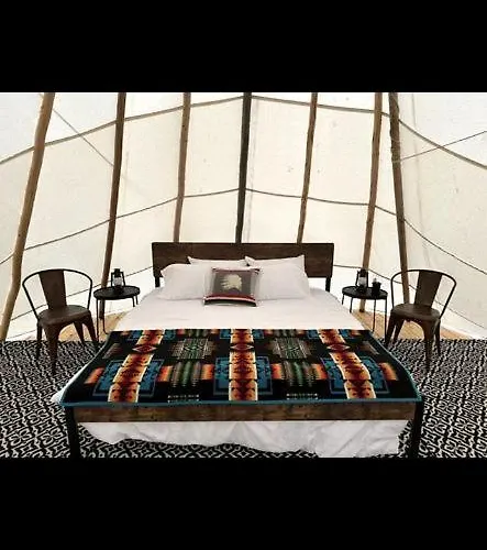 Experience Pet-friendly Perfection: Classic Tipi Glamping Near Wind River Mountains, Wy Fort Washakie